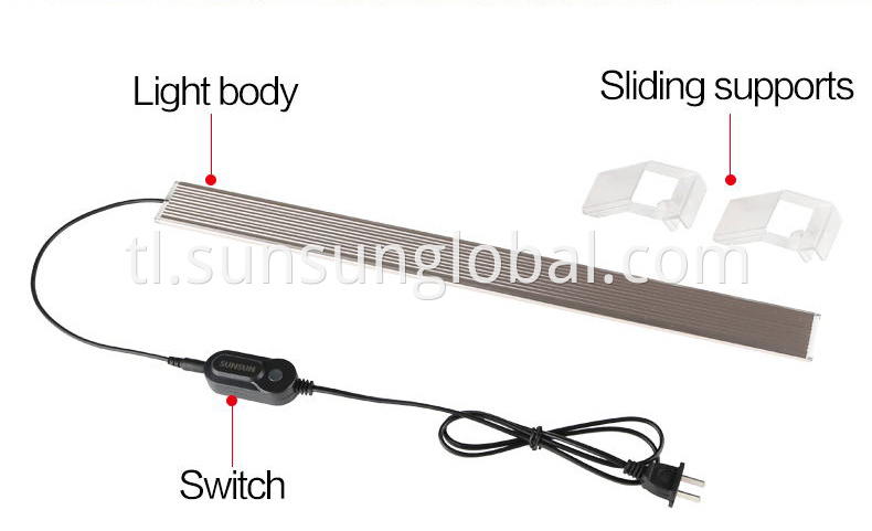 Sunsun Chinese 3 Feet Led Aquarium Plant Growth Light
